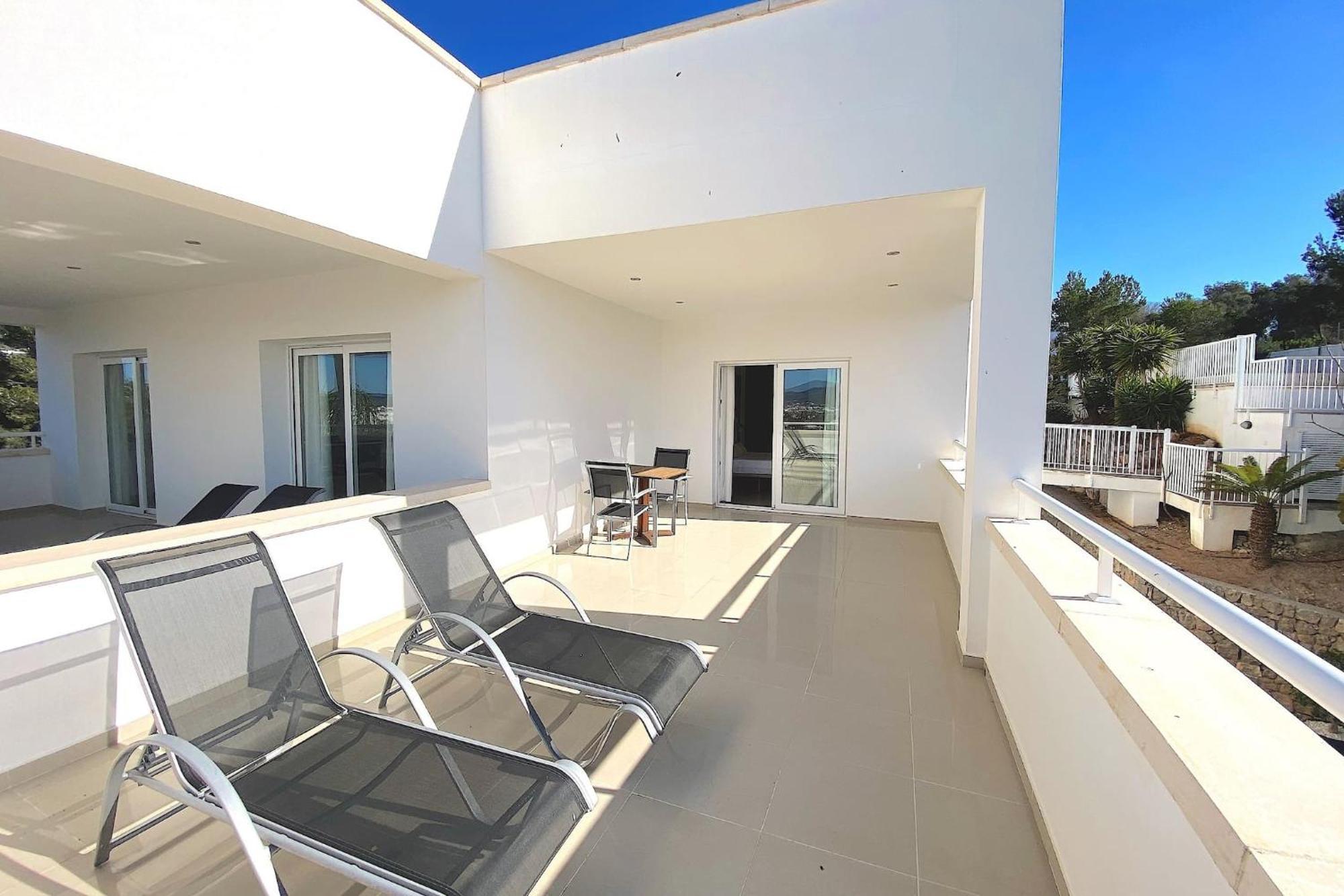 Villa Romeo 2Km From Ibiza Town And 1Km From Talamanca Beach Santa Eularia des Riu Exteriér fotografie