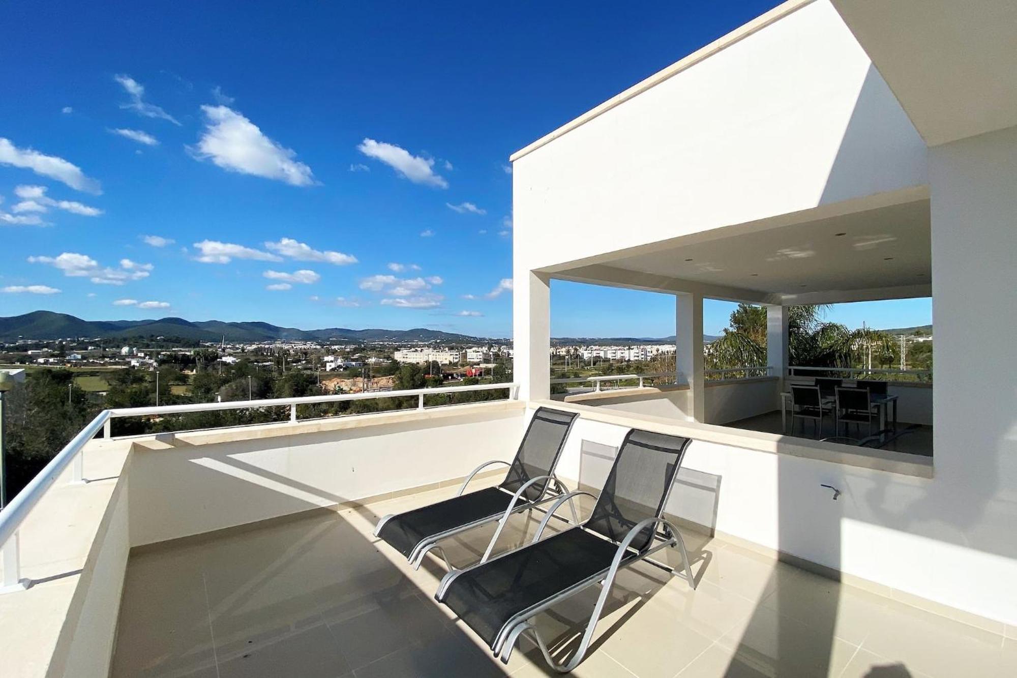 Villa Romeo 2Km From Ibiza Town And 1Km From Talamanca Beach Santa Eularia des Riu Exteriér fotografie