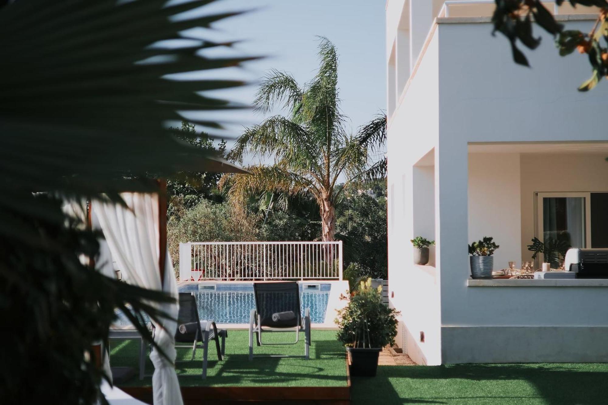 Villa Romeo 2Km From Ibiza Town And 1Km From Talamanca Beach Santa Eularia des Riu Exteriér fotografie